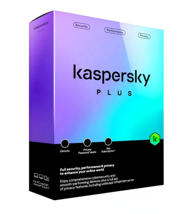 Kaspersky Plus 1 PC 1 jaar